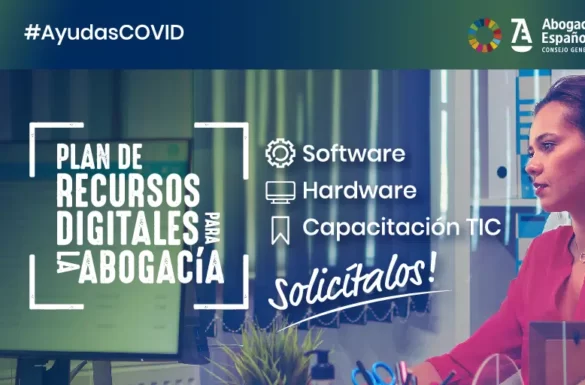 La Abogacía pone en marcha un plan de recursos digitales para colegiados que han sufrido el impacto económico del coronavirus 2 abogacía